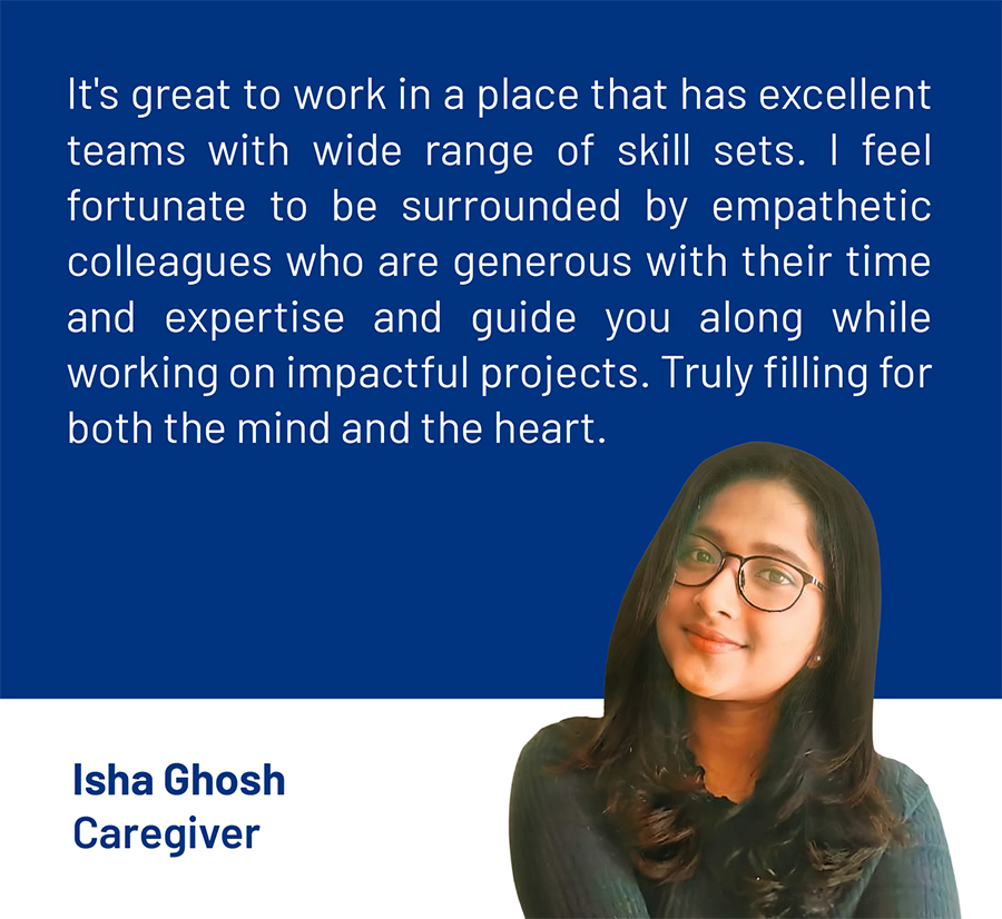Isha Ghosh - Caregiver